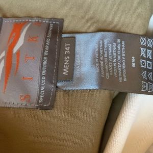 Sitka mountain pant 34T